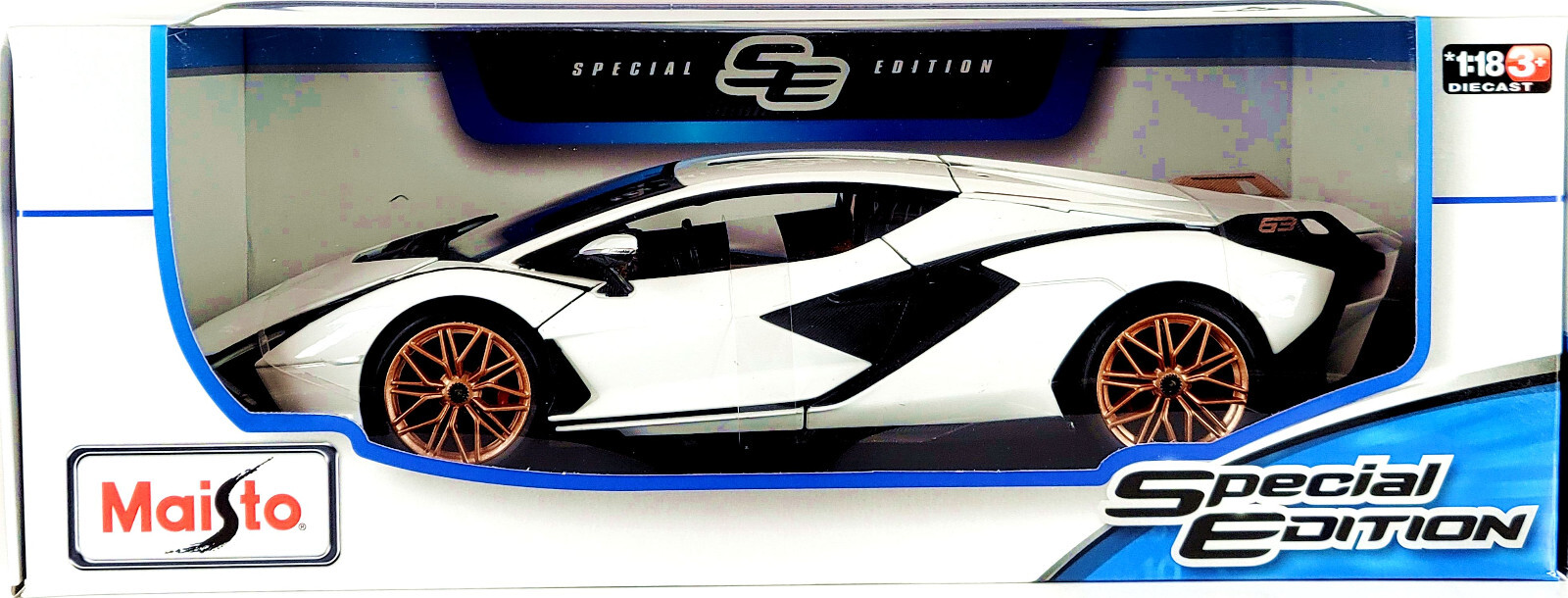 マイスト 1/18 ランボルギーニ シアン FKP37 Amazon.com: Maisto SIAN FKP 37 Green Metallic 1:18 DIECAST
