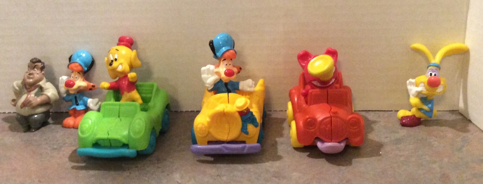 DISNEY Bonkers Vintage 1993 BURGER KING Kids Meal Crash