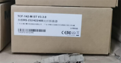 NEW   MOXA    TCF-142-M-ST   FIBER CONVERTER . SHIP BY DHL/FEDEX/UPS