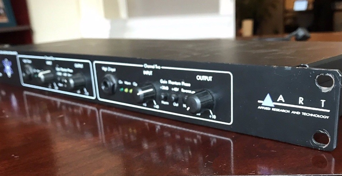 Art Dual MP Two Channel Tube Microphone Preamplifier