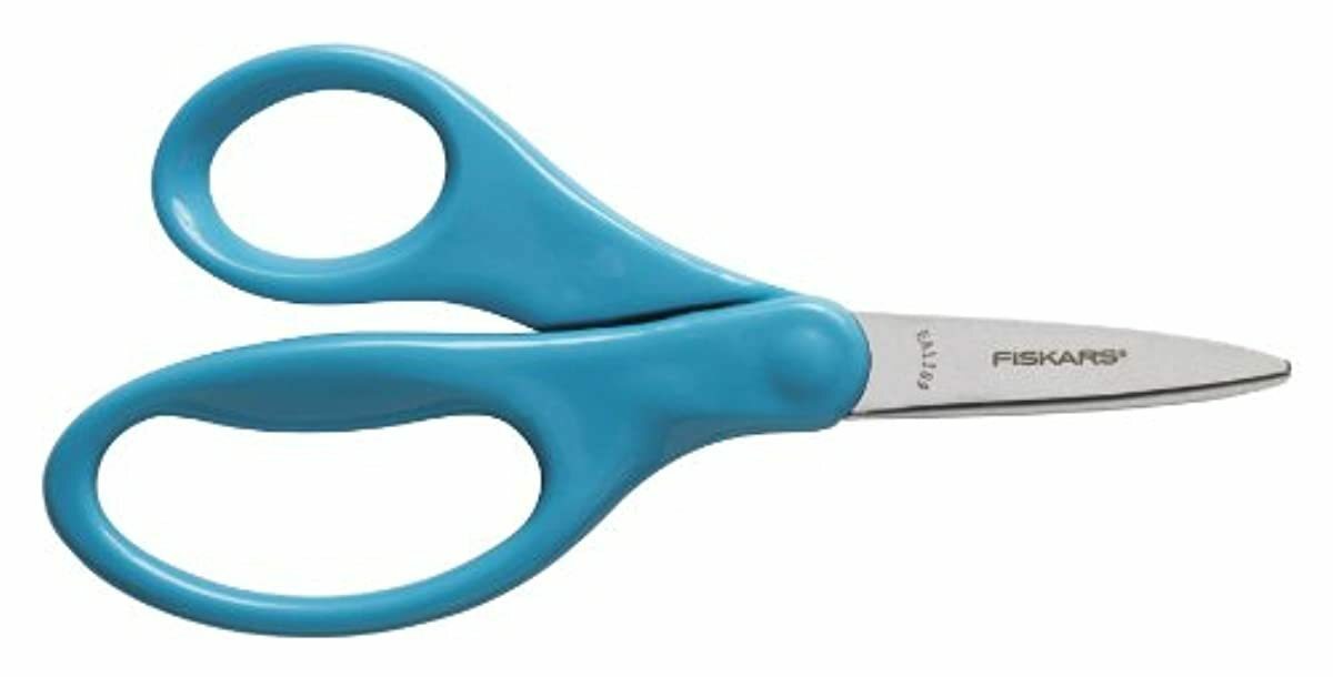 Fiskars Kids Classic Pointed Tip Scissors, 5-Inch ...
