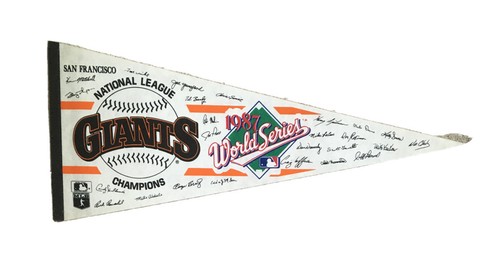 Vintage 1987 MLB San Francisco Giants World Series Signature