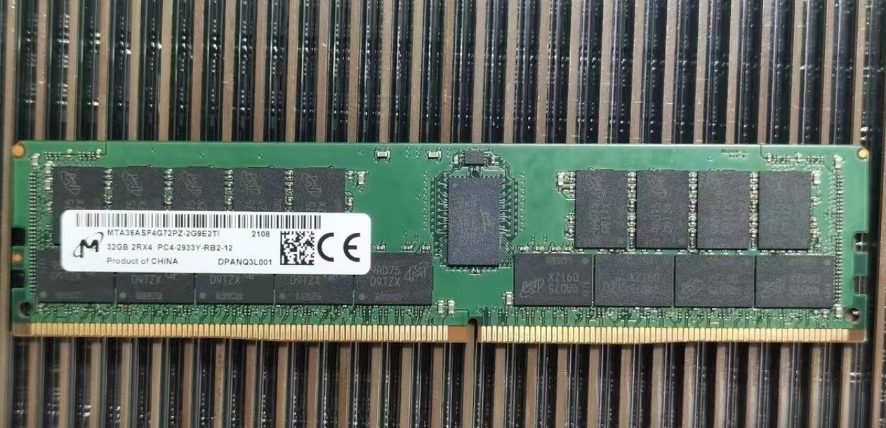 MT Micron 32GB DDR4 2933 Server RDIMM RAM 2Rx4 PC4-23400