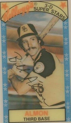 1979 Kellogg's 3-D Super Stars - Bill Almon #53