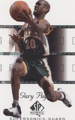 2001-02 SP Authentic - Gary Payton #79
