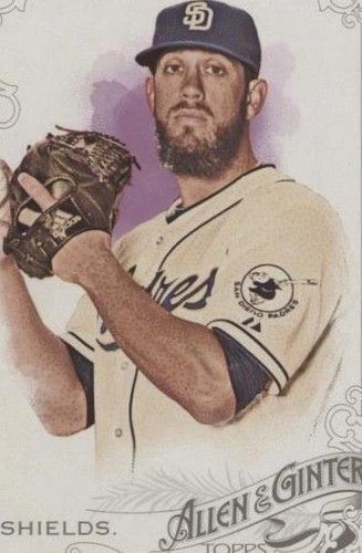 2015 Topps Allen & Ginter's - James Shields #291