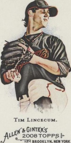 2008 Topps Allen & Ginter's - Tim Lincecum #201