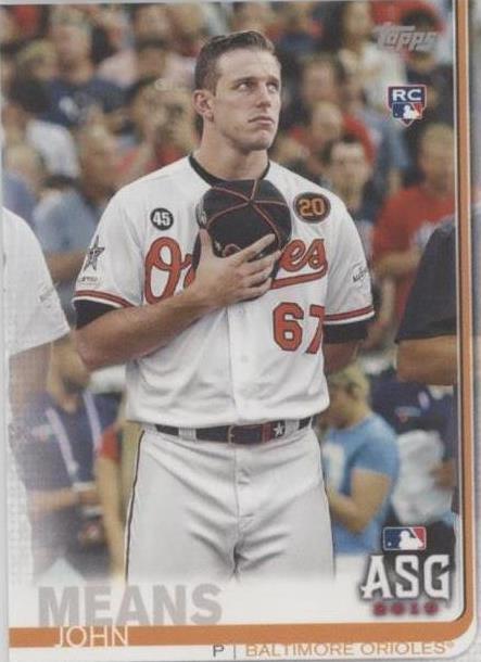 2019 Topps Mini - John Means #US223
