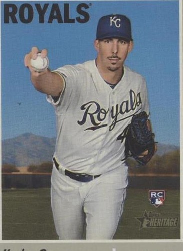 2019 Topps Heritage High Number - Kyle Zimmer #653