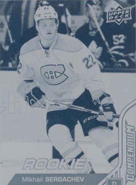 2016-17 Upper Deck Compendium - Mikhail Sergachev #838