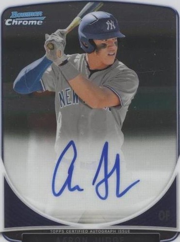2013 Bowman Draft Picks & Prospects - Aaron Judge #BCA-AJ