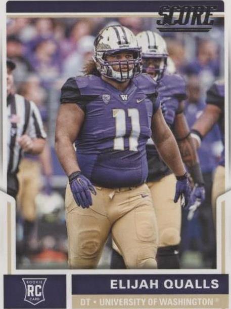 2017 Score Elijah Qualls #419