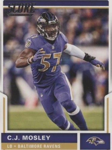 2017 Score C.J. Mosley #127