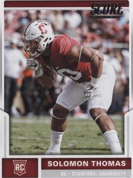 2017 Score Solomon Thomas #339