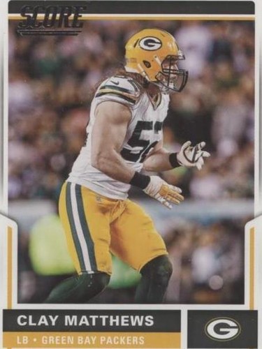 2017 Score Clay Matthews #258