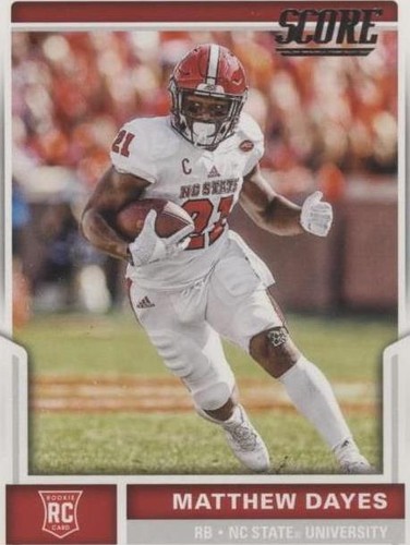 2017 Score Matthew Dayes #433