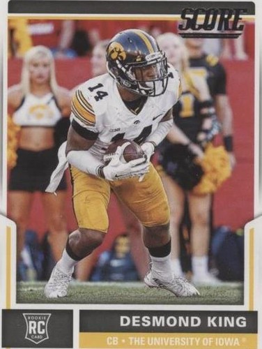 2017 Score Desmond King #354