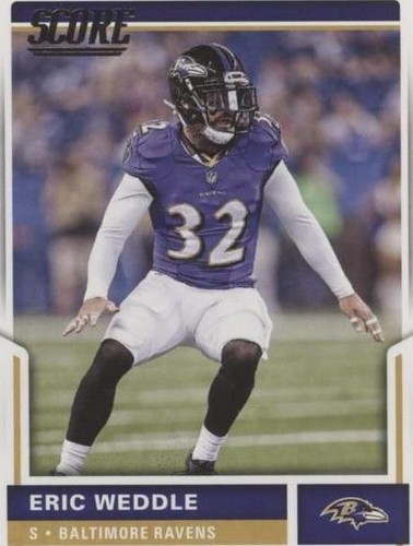 2017 Score Eric Weddle #253
