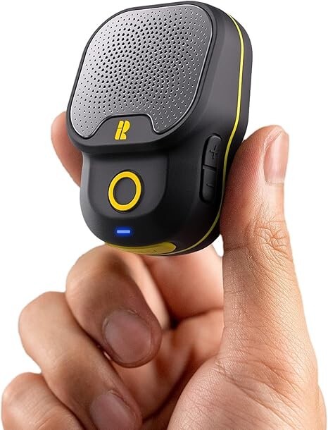 Wearable Portable Bluetooth Speaker, 30H of Playtime w/ENC Mic, IPX7