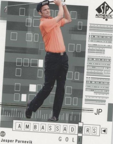 2002 SP Authentic - Jesper Parnevik #67SPA
