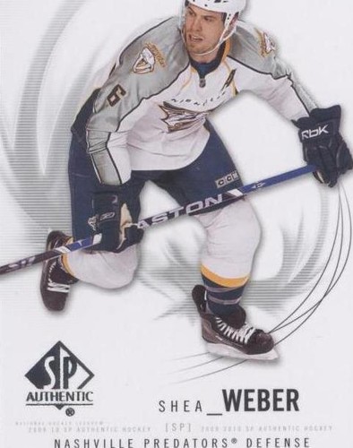 2009-10 SP Authentic - Shea Weber #48
