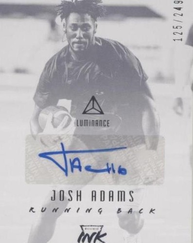 2018 Panini Luminance Josh Adams #RI-JOA