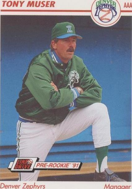 1991 Line Drive Pre-Rookie - Tony Muser #149