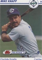 1991 Line Drive Pre-Rookie - Mike Knapp #136