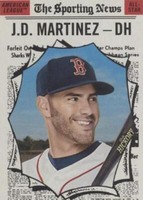 2019 Topps Heritage - J.D. Martinez #359