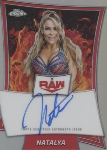 2025 Topps Chrome WWE - Natalya #RBA-NAT