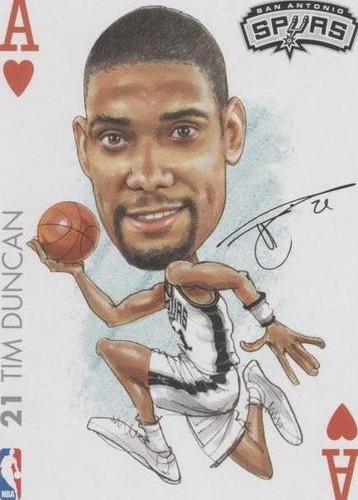 2004-05 All Pro Deal Playing Cards - Tim Duncan #AH