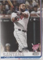 2019 Topps Mini - Carlos Santana #US298