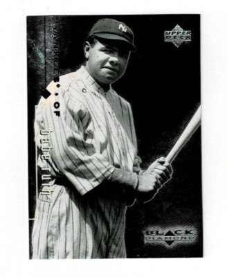 1999 Upper Deck Black Diamond #90 Babe Ruth