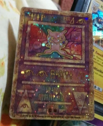Urzeitliches MewAncient Mew - Pokémon-SammelkarteTrading Card Game SeltenRare