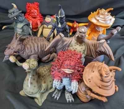 ウルトラQ フィギュア SECRETBASE Ultra Q Appearance Kaiju Monster Alien Bandai Soft Vinyl