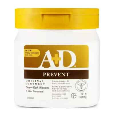A+D Original Diaper Rash Treatments Skin Protectant Ointment 16 oz,Free Shipping