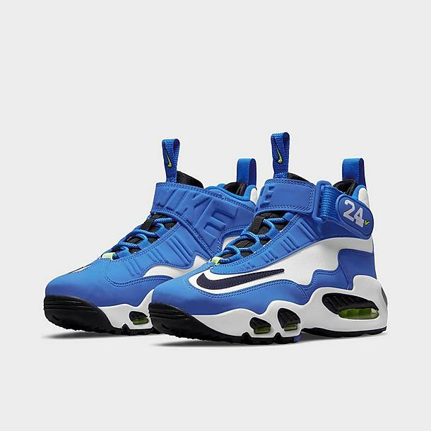 

Женские кроссовки Nike Air Griffey Max 1 GS Varsity Royal Blue Volt DJ5162-400, 4 года = 5,5, Синий, Nike Air Griffey Max