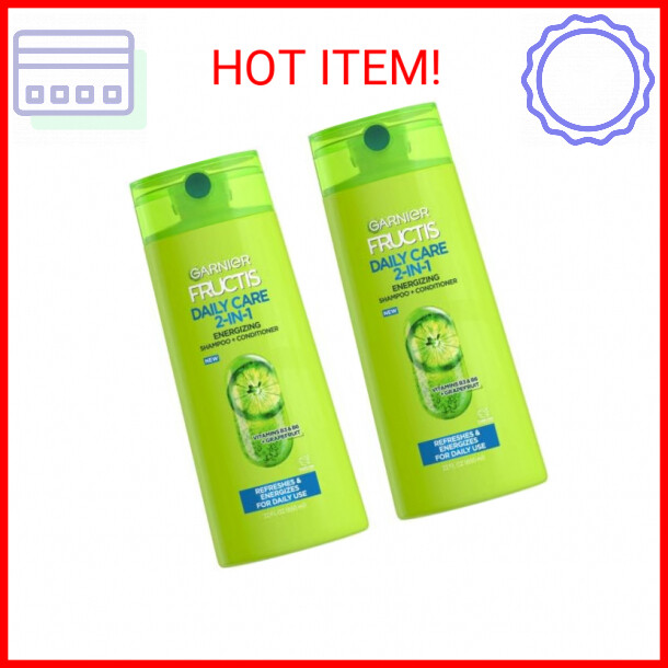 Garnier Fructis Fortifying 2-in-1 Shampoo and Conditioner for Stronger-Looking H