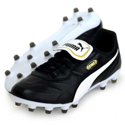 PUMA Japan KING Top FG Football Soccer Shoes Cleats Black