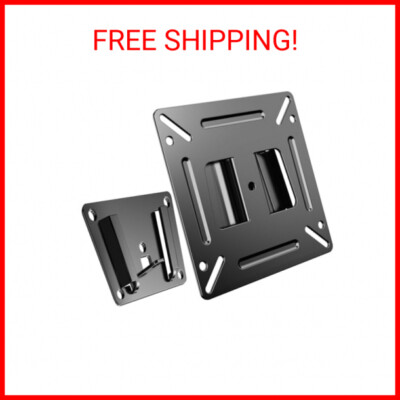 TETVIK Monitor Wall Mount Most 14-24  TVs Computer Universal Low Profile RV TV W