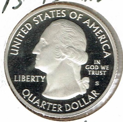 2017-S San Francisco Proof Ellis Island National Monument Quarter Coin!