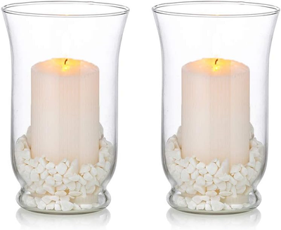 S For 3 X 6 Inches Candle, 2 Pcs Hurricane Candle For