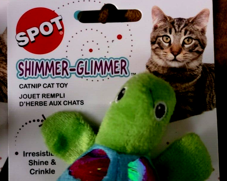 Spot Turtle Cat Kitten Toy catnip and crinkle sold ea. various colors New!
