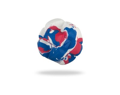 waboba street crazy bouncing ball - red white blue
