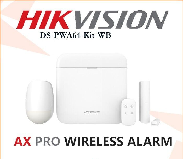 Hikvision DS-PWA64-Kit-WE AX PRO Wireless Control Panel Kit Light Level USA