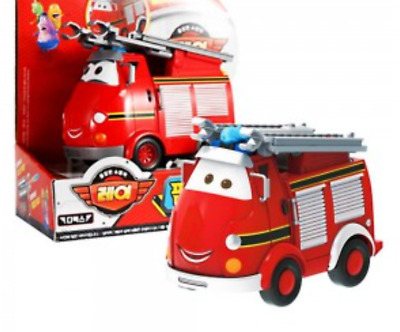 Fire Truck Kids Toy Kids Free Wheel Press the button to launch a water cannon