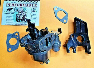 Pre-Jetted Flow Tested Carburetor Combo, Fits ALL Honda Clones & Predator 212