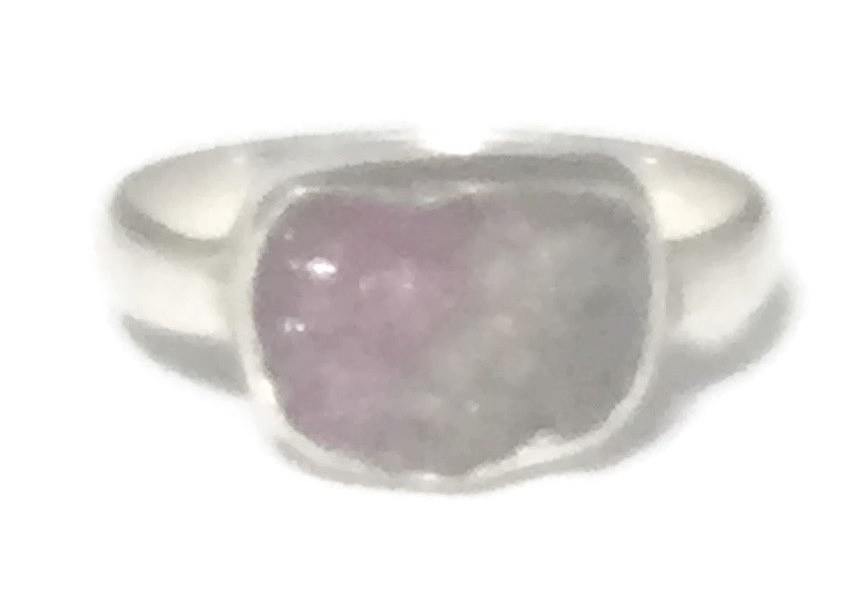 Vintage Amber Baby Sterling Silver Pinky Midi Southwest Ring Size 2.25 1.6g