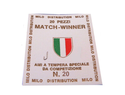 2 CONF. AMI SERIE MATCH WINNER SIZE 20  COMPETITION  MILO DISTRIBUTION