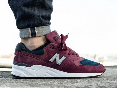 New balance 999 women bordeaux clearance